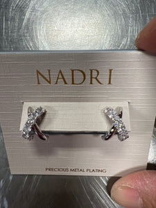 Nadri Earrings-cz x