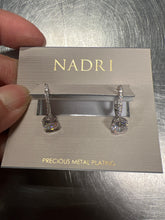 Load image into Gallery viewer, Nadri Earrings-cz dangle drop
