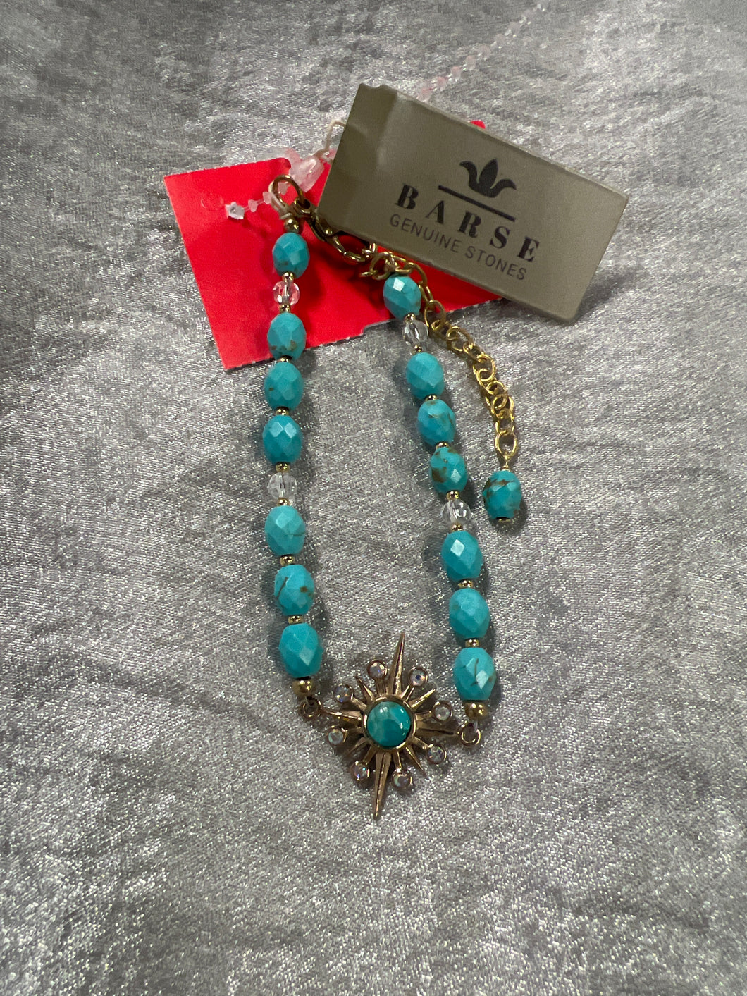 Barse starburst turquoise bracelet