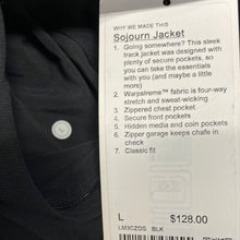 Load image into Gallery viewer, NWT Lululemon Men&#39;s Athletic Jacket Size Large
